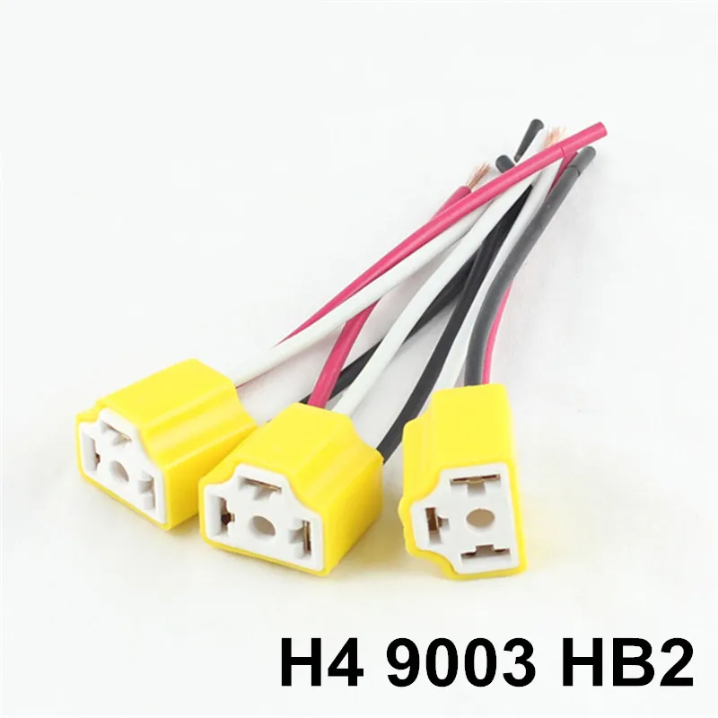 

Держатель лампы H4 9003 h7 h8 h11 9005 9006 HB4, керамический разъем для фар