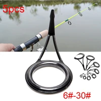 steel 3mm 23mm internal diameter oval tip repair kit tackle box accessories eye ceramic ring fishing rod guide
