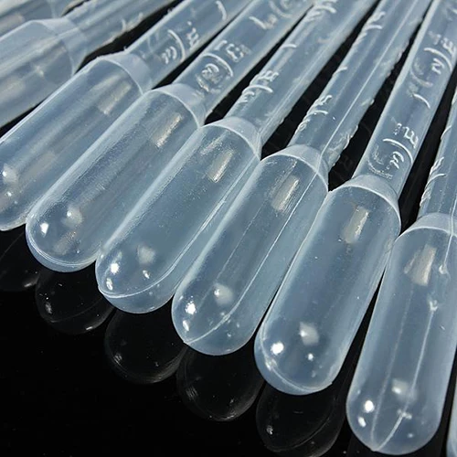 

100 Pcs 3ml Disposable Plastic Eye Dropper Set Transfer Graduated Pipettes
