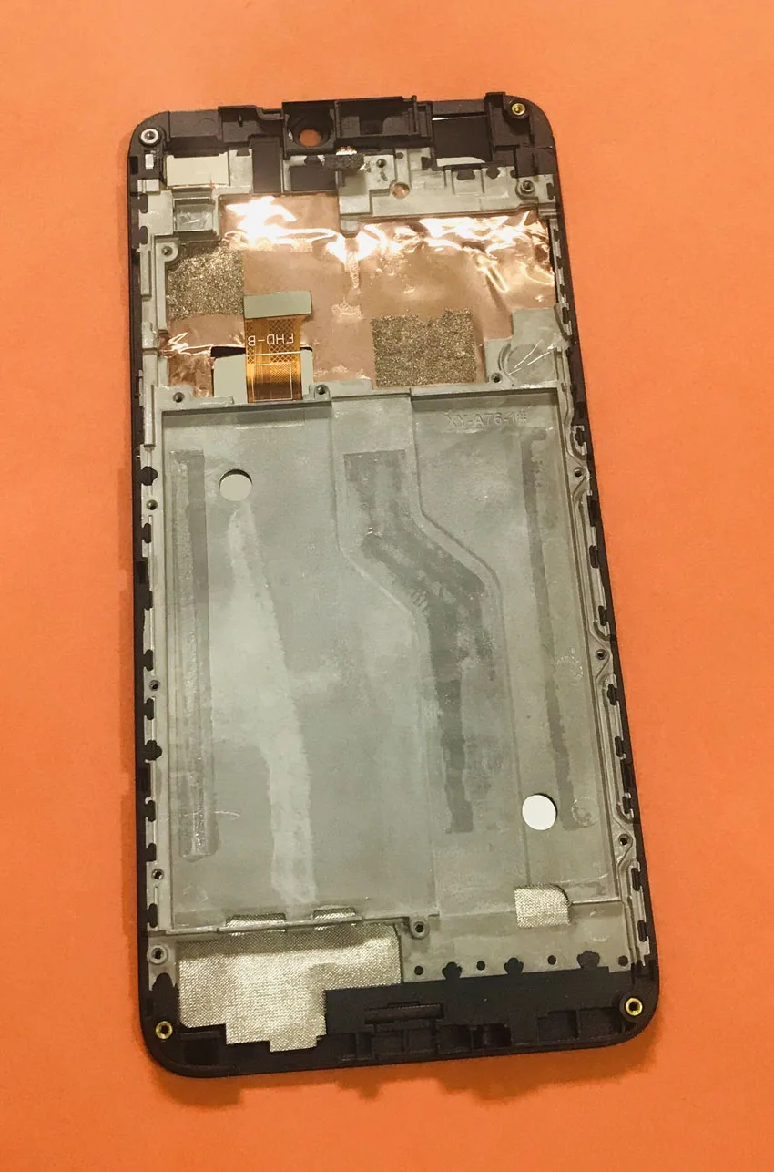

Used Original LCD Display Screen + Touch Screen + Frame for DOOGEE N10 free shipping