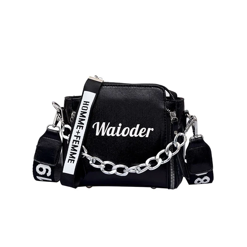 Модные роскошные сумки через плечо с клапаном и заклепками на цепочке женская