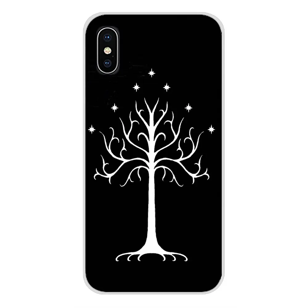 Силиконовый чехол Lotr с изображением белого дерева Gondor для Samsung Galaxy S3 S4 S5 Mini S6 S7 Edge S8
