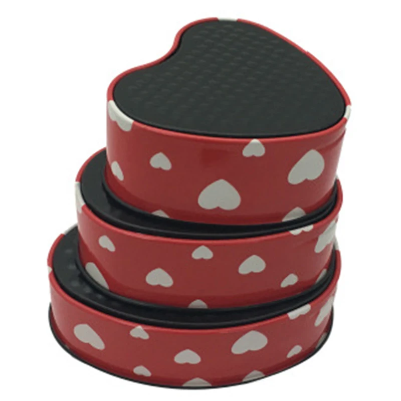 Набор из 3 предметов круглый набор для торта антипригарный пружинный форма