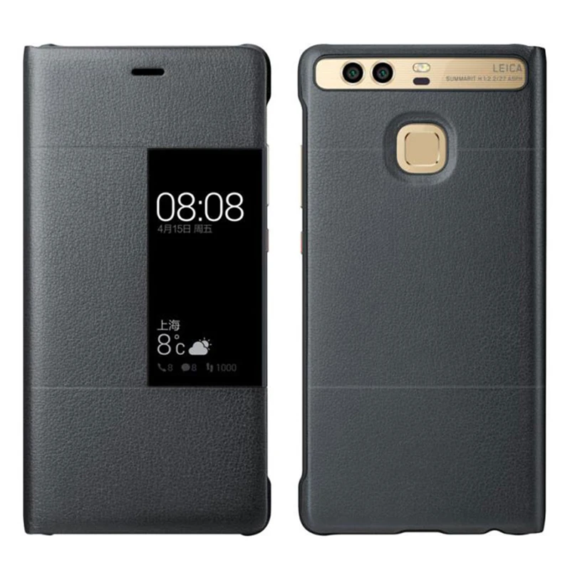 Luxury View Window PU Leather Flip Case For Huawei P9 Plus Cover Ultra Thin Capa Funda | Mobile Phone Cases &amp Covers