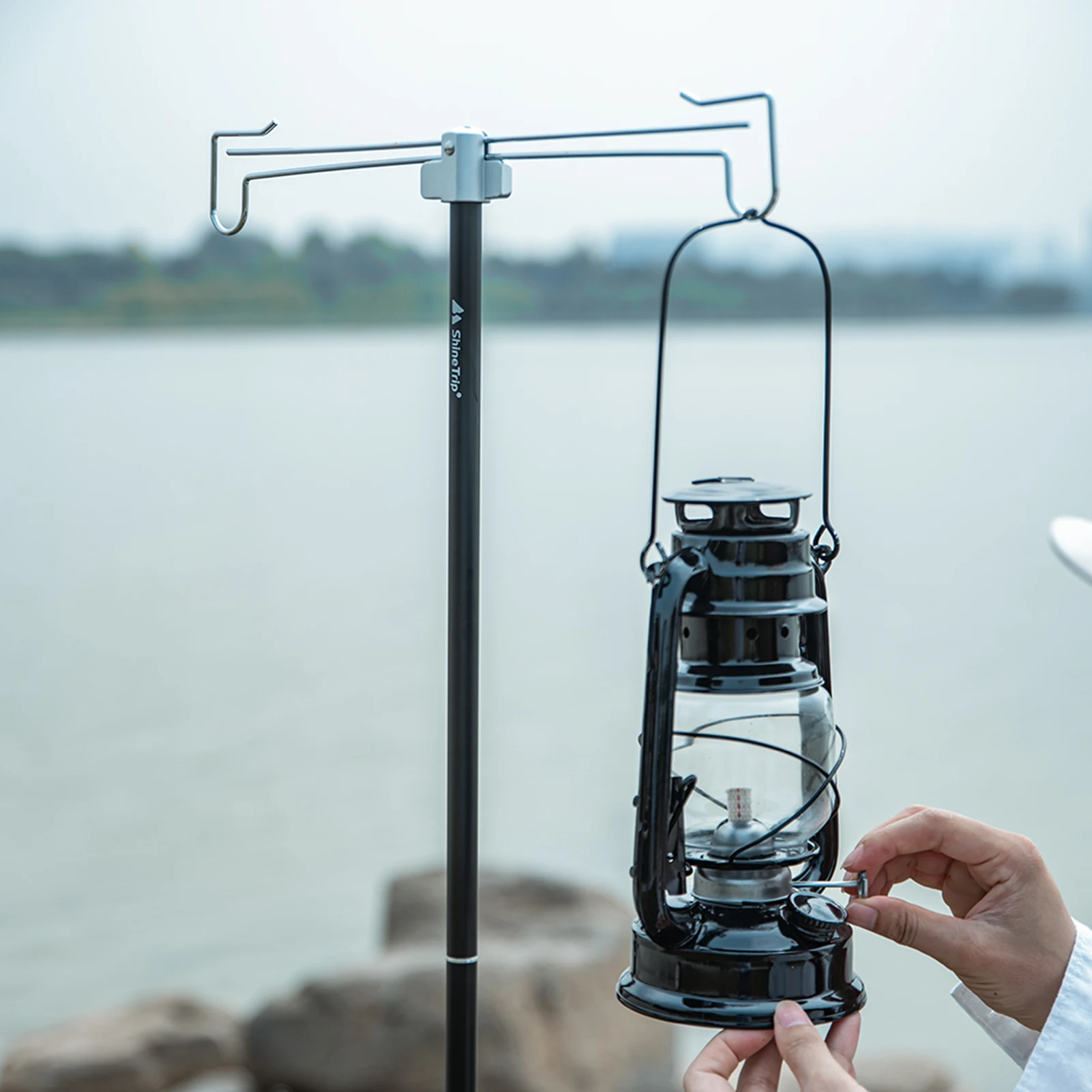 

Съемная подставка для фонаря лампа для кемпинга лампа кронштейн держатель лампы Портативный Открытый Кемпинг аксессуара крючки для лампы ...