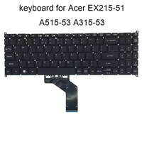 us english replacement keyboards for acer extensa 15 ex215 51 a515 53 a315 53 qwerty laptop computers keyboard black parts new
