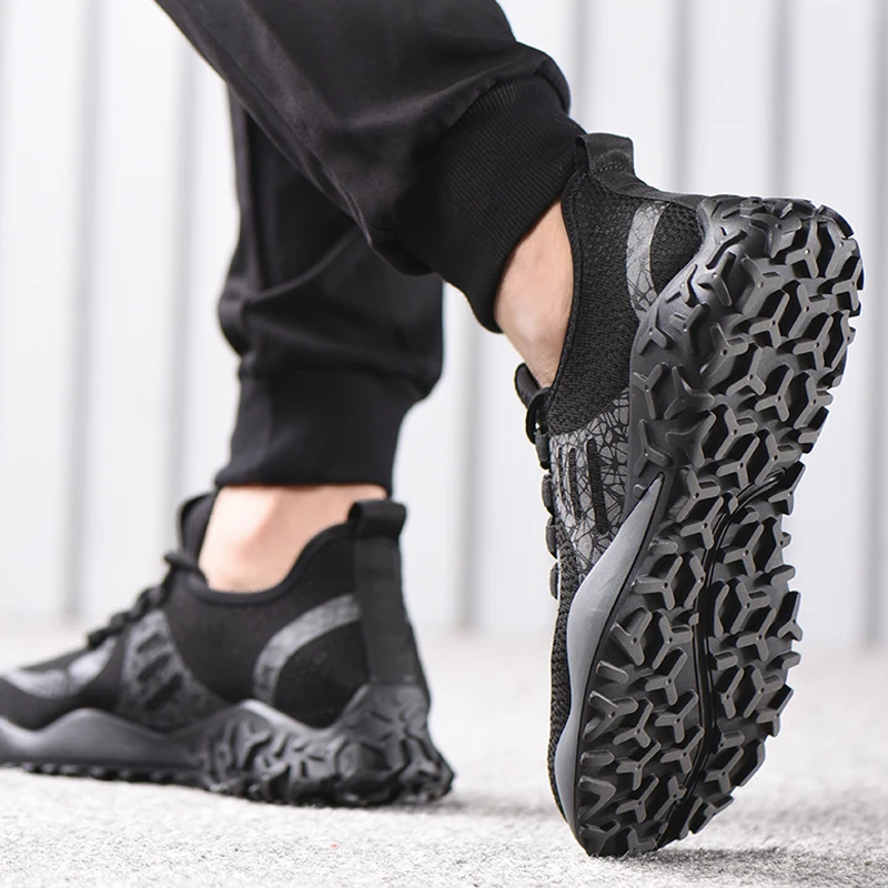 

Male Indestructible Shoes Safety Work Shoes Anti-smash Anti-puncture Industrial Shoes Non-slip Work Sneakers Steel Toe Shoes