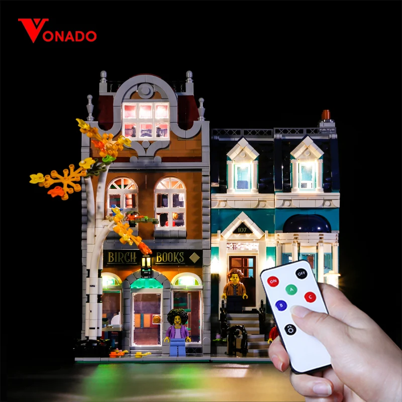 Vonado светодиодный совместимый для 10270 создатель Европейский Стиль книжного