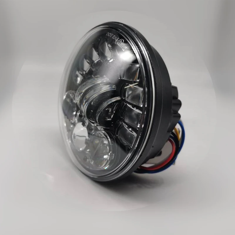 5 75 ''светодиодный светильник для мотоцикла белый DRL Янтарный сигнальный Honda dio