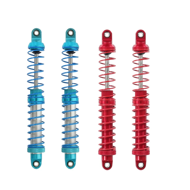 

4PCS 110Mm Metal Hydraulic Shock Absorber Damper for 1/10 Climbing Car TRX4 SCX10 90046