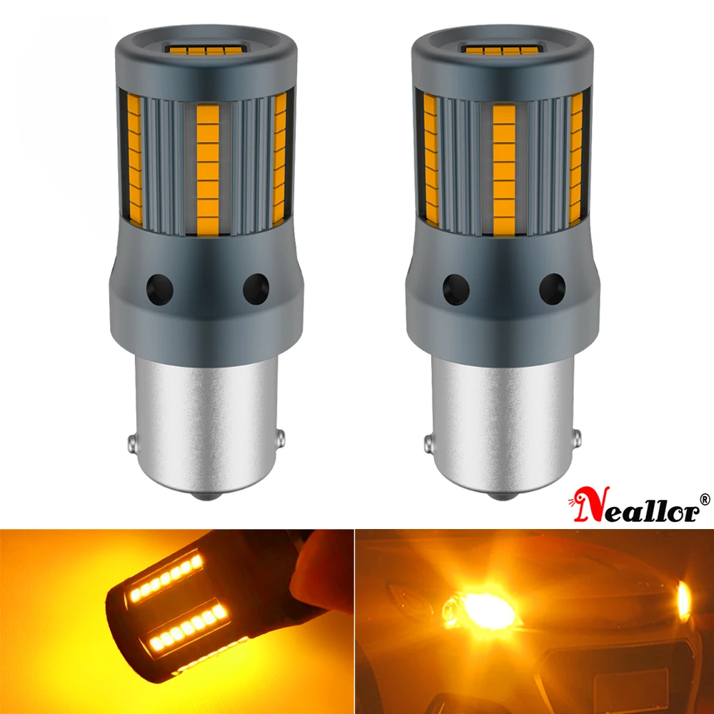 

1156 P21W BA15S LED Turn Signal Lamp Light Canbus Error Free No Hyper Flash PY21W BAU15S For Audi a4 b9 a6 c5 a3 8l a1 b6 8p b8