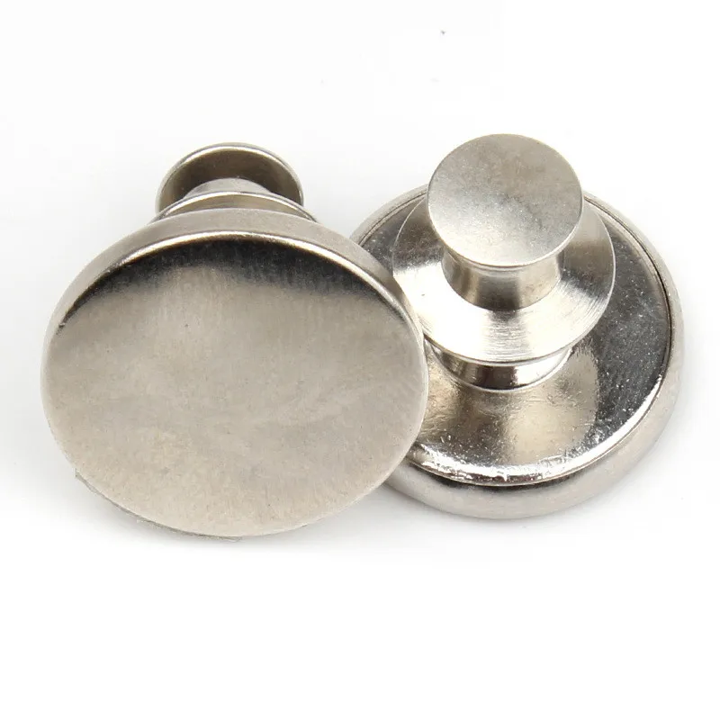 2PCs Snap Fastener Metal Buttons for Clothing Jeans Perfect Fit Adjust Button self Increase Reduce Waist Free Nail Sew Botones | Дом и сад