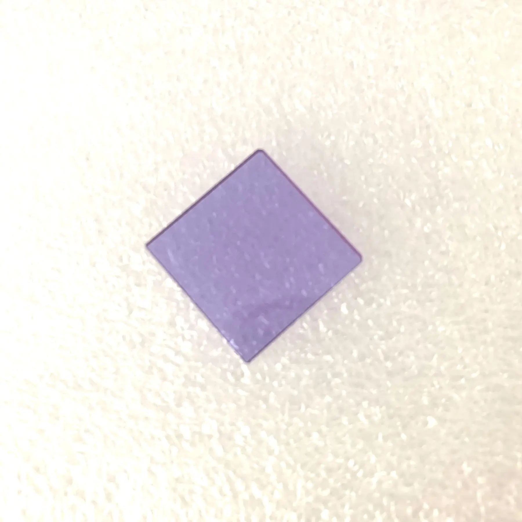 Размер 25 4x25 4 мм квадратная форма оптическое дидиодимовое стекло PNB586|Оптические