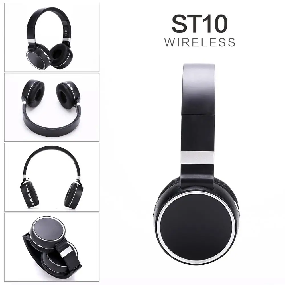 Беспроводная гарнитура Bluetooth 4 2 двусторонняя стереогарнитура ST10 для мобильного