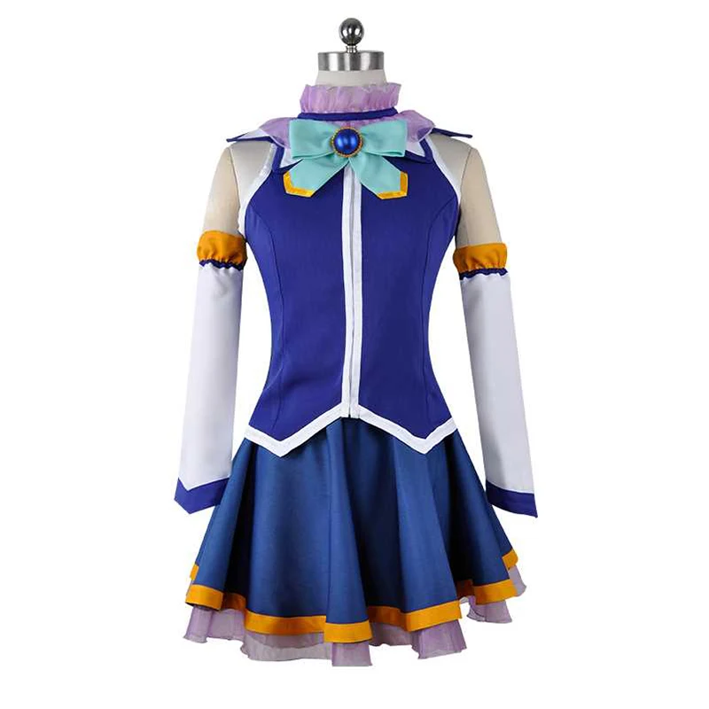 Аниме KonoSuba: Божье счастье в этом прекрасном мире! Костюмы для косплея Аква косплей Хэллоуин Коно субарashii Sekai Ni Shukufu