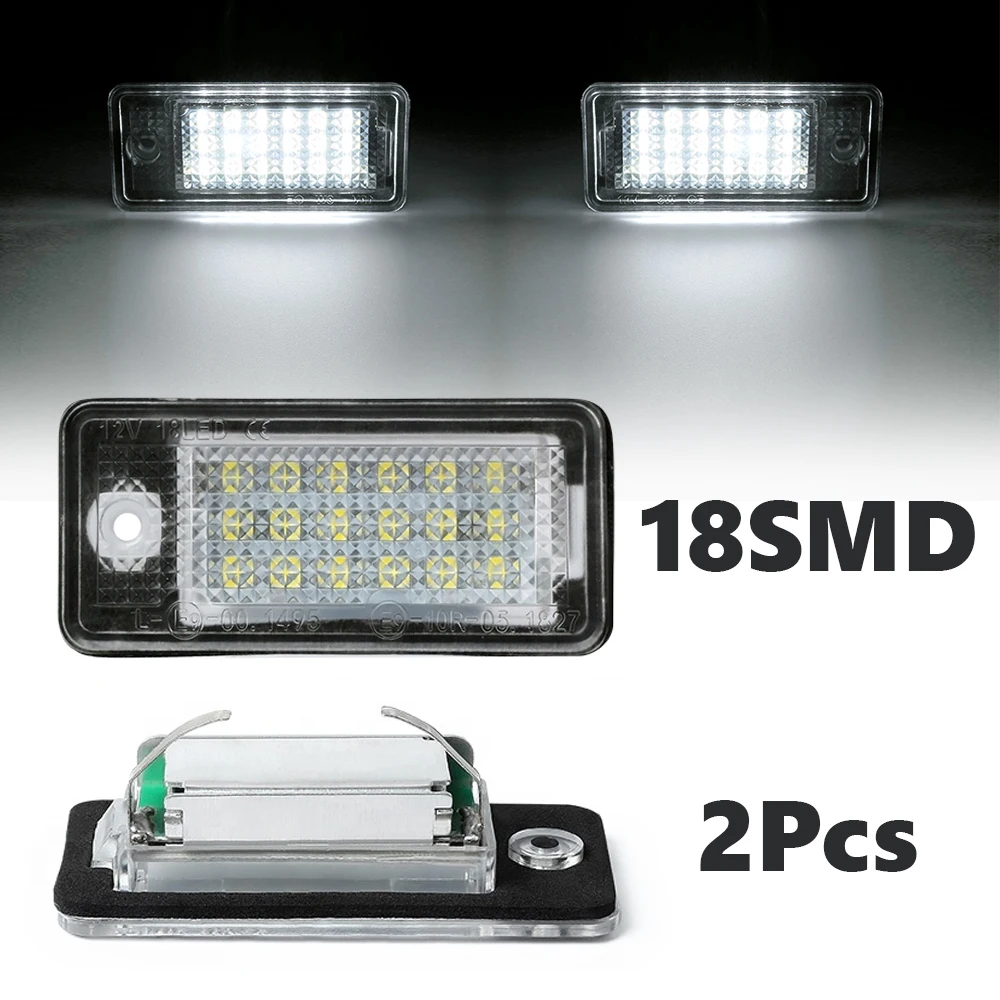 

2 шт., Автомобильные светодиодные лампы Canbus для Audi A3 8P Q7 4L A6 C6 RS6 A4 B6 B7 S4 RS4 A5 8F S5 A8 S8