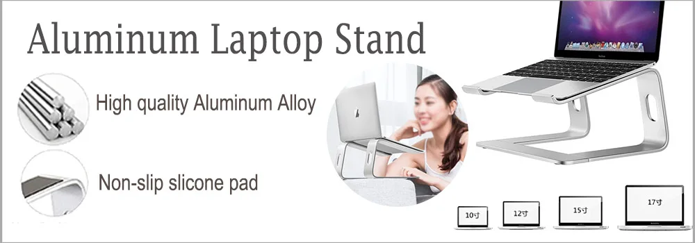 Besegad Алюминий сплав монитор Стенд Space бар док-станция с 4 Порты usb Для iMac MacBook ноутбук ниже 20 дюймов