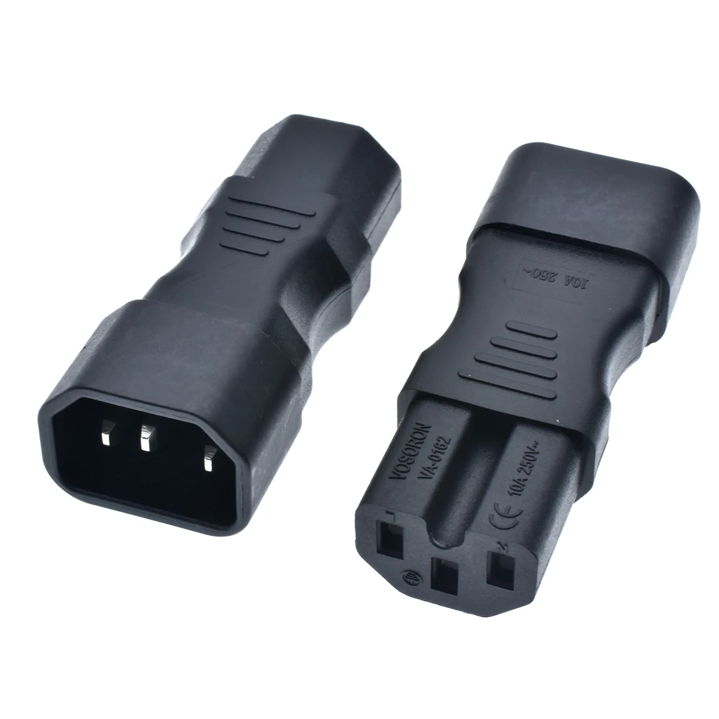 Переходник IEC 320 C13 папа мама для чайника C16 C14|male power plug|converter plugconverter adapter |