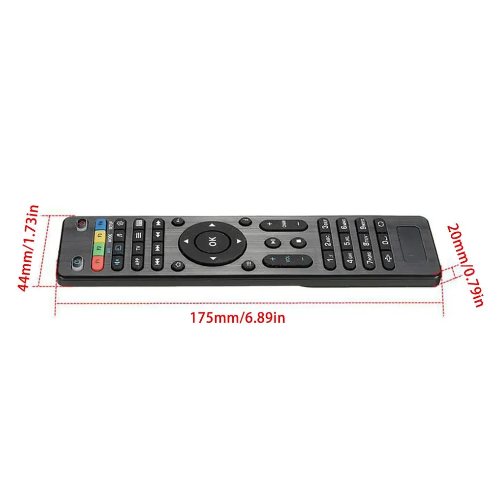 

IR Universal TV Box Remote Control For MAG254 250 255 260 261 270 Controller IPTV TV For Set Top Box ABS Black 10m Transmission