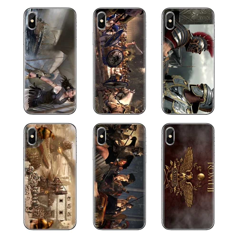 Rome Total War Art Transparent Soft Case Covers For Xiaomi Mi3 Samsung A10 A30 A40 A50 A60 A70 Galaxy S2 Note 2 Grand Core Prime |
