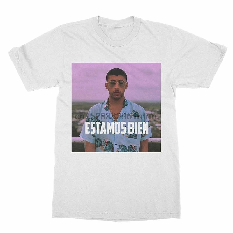 Одежда Threadz Estamos Bien Bad Bunny футболка (Мужская) | Мужская одежда