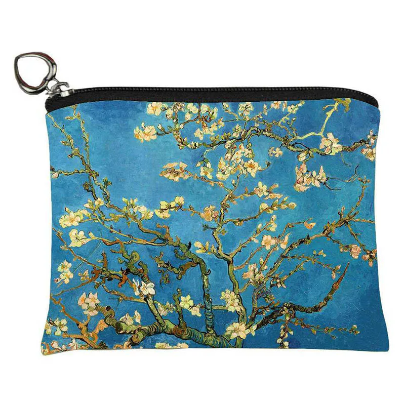 Ван Гог картина мешок JIESMART сублимационная печать подарочные сувениры