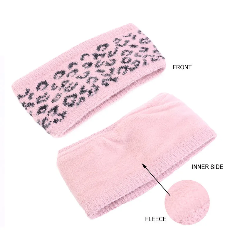 

New Knitted Crochet Twist Women Headband Winter Warmer Ear Head Wrap Hairbands for Women's Wide Band Hair Accessories