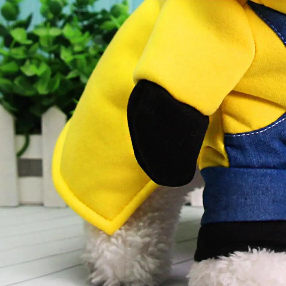 GloryStar одежда для домашних животных стоящий Миньон Cospaly плюшевый мишка домей