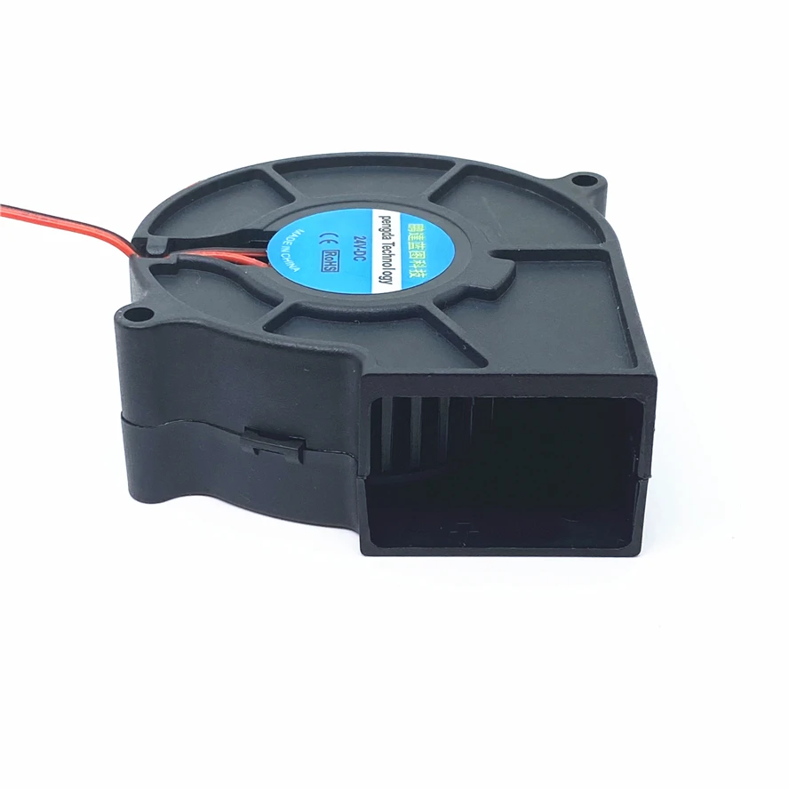 Новинка 7530 вентилятор 75x30 мм DC5V 12V 24V Центробежный Вентилятор промышленный