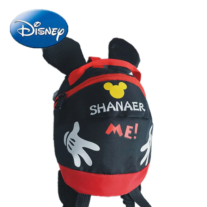 

Disney Mickey Mouse Children's Backpack Fashion Large Capacity Minnie Woman Shoulder Bag Lady Waterproof Handbag Schoolbag Hobos