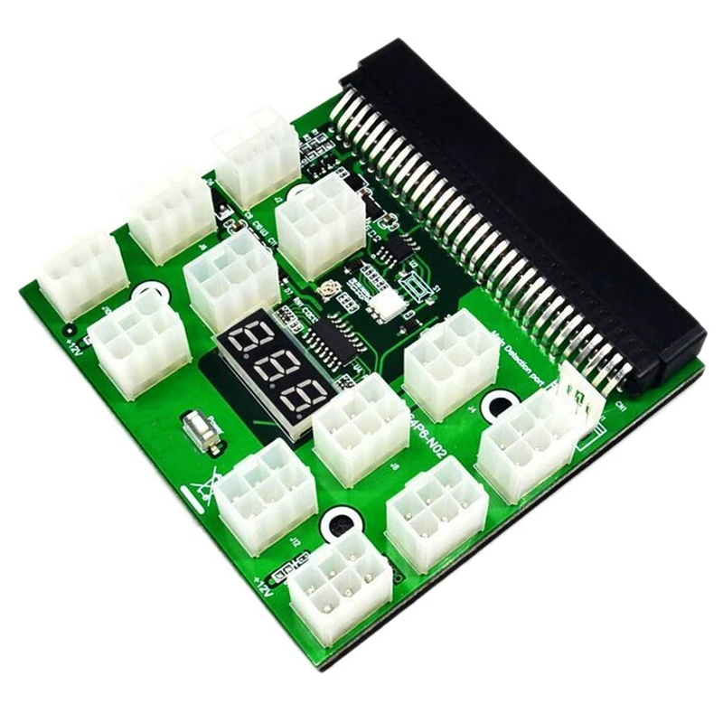 

12 Port 6 Pin Power Adapter Board Image Card Server 6P Power Conversion Board for a Variety of Server Power Supplies