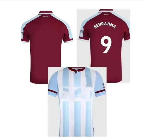 

Maillo West Home And Away shirt 2021 LINGARD HAM autunnale RICE NOBLE 2022 New Men camicia su misura