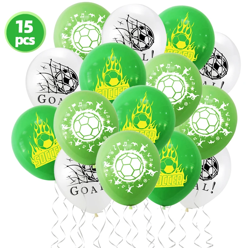 

10pcs Globos Football Helium Latex Balloons Birthday Party Decorations Kids Boy World Cup Ball Soccer Party Supplies Blony