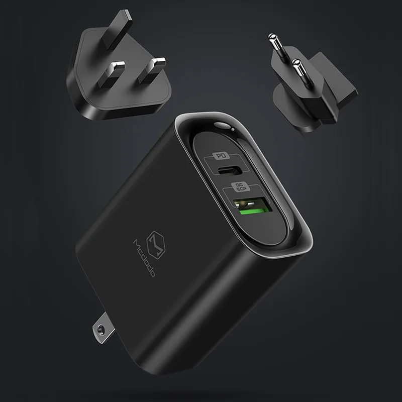 Mcdodo 30 Вт PD USB Зарядное устройство Quick Charge 3,0 Для Xiaomi mi9 samsung S10 huawei Supercharge зарядки для iPhone 11 Pro Xs Max iPad