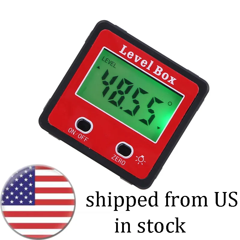 Цифровой мини транспортир Инклинометр со Скосом|Транспортиры| |