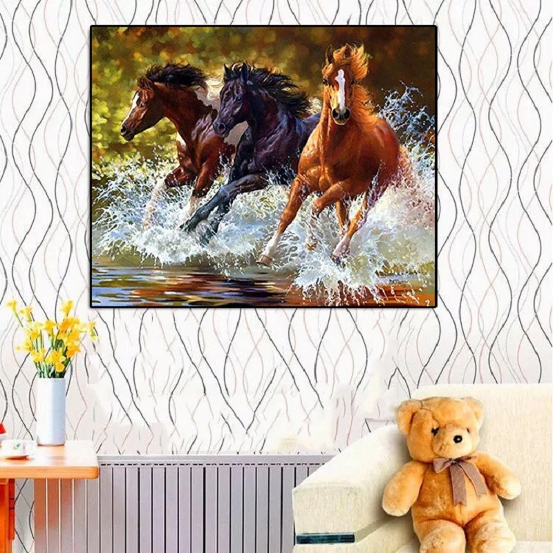 1 шт. 5D DIY Изображение бриллиантов Swift Horse набор домашний декор 30*40 см/11 81*15 75 дюймов
