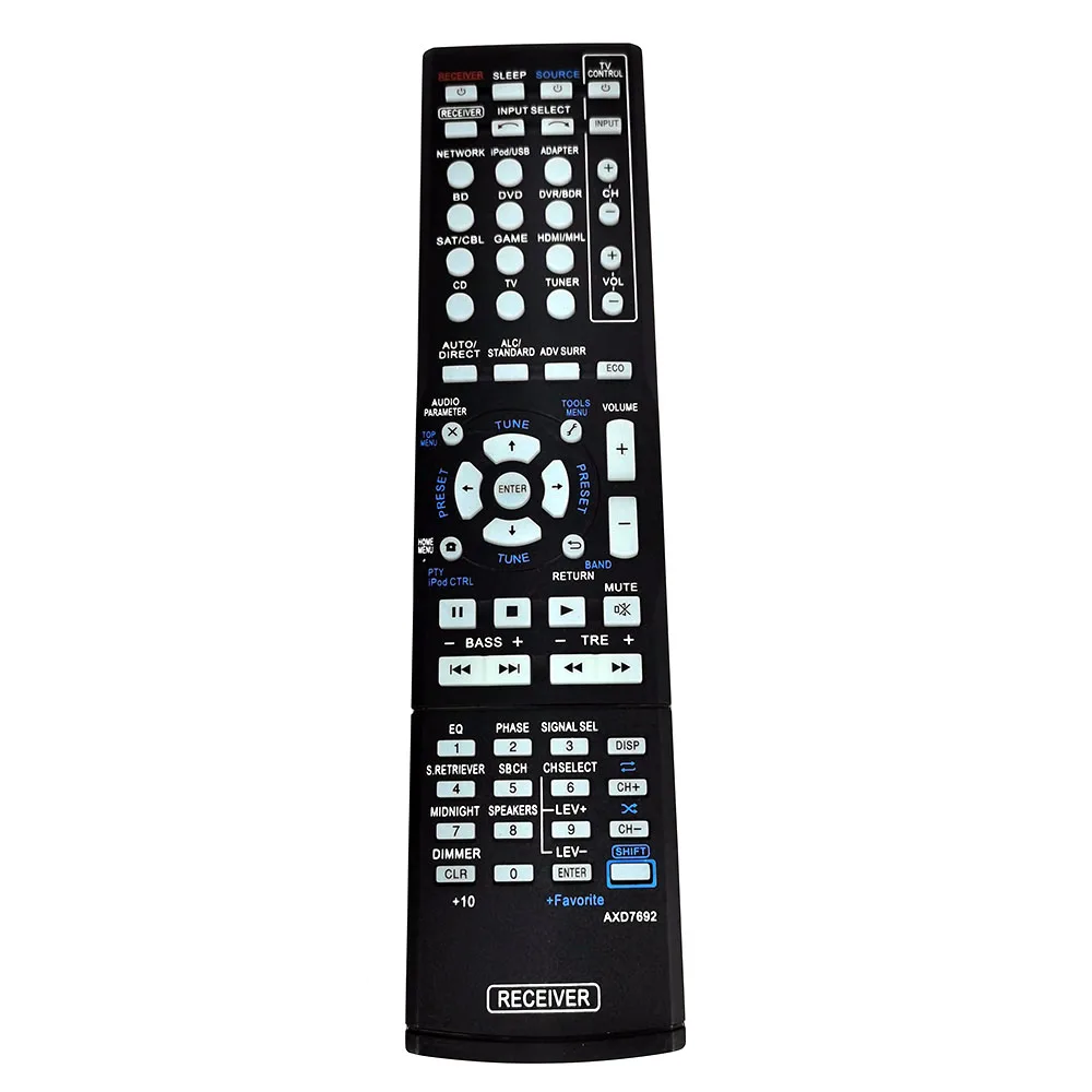 Новый AXD7692 AV пульт дистанционного управления для Pioneer ресивер Управление VSX 823 K 828 S