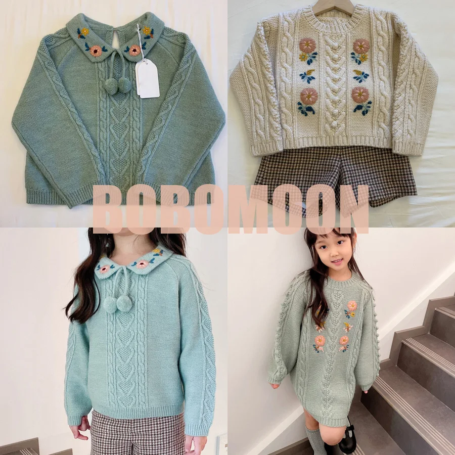 

Pre-sale 2021 Baby Winter Clothes Toddler Girl Sweater Dress Kids Sweaters Knit Sweater Girls Clothes 10 12 Year Sweaters