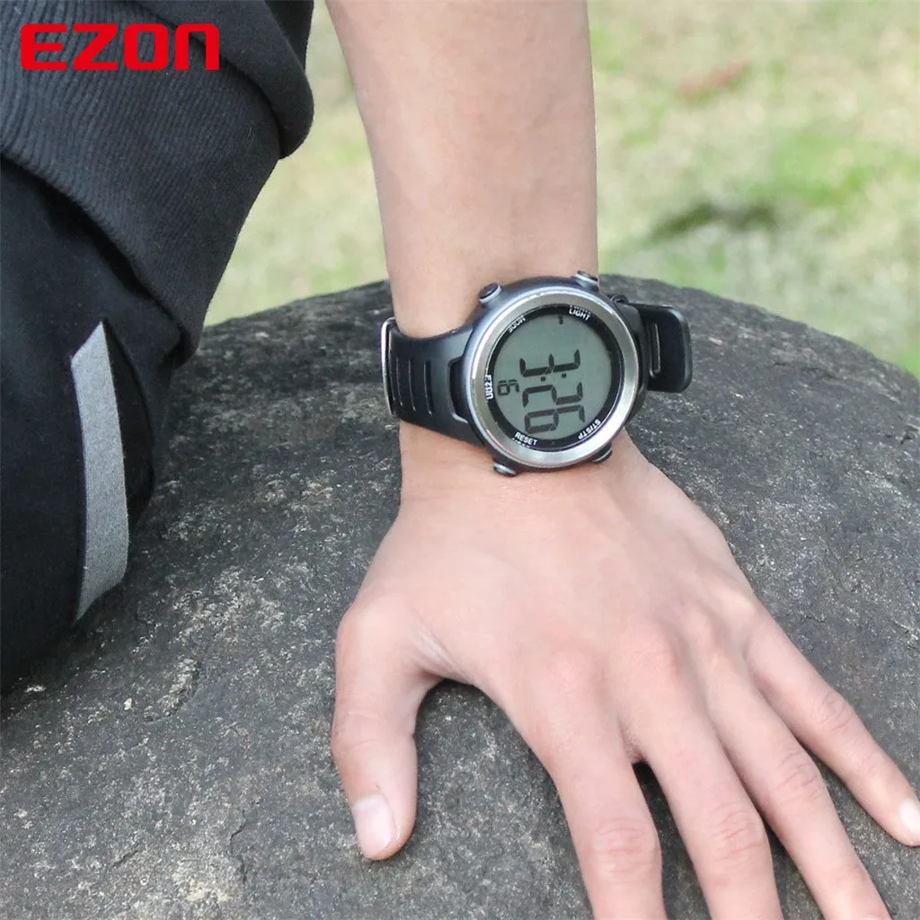 EZON T007A11 Смарт-часы блок swich gps Push Message Бег Спорт на открытом воздухе трекер