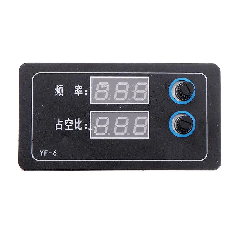 

PWM Square Wave Rectangular Wave Signal Generator Driving Module Pulse Frequency Duty Cycle Adjustable 1Hz-100KHz 5.5-24V DC