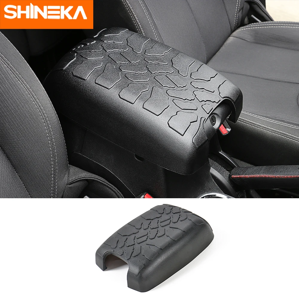 Подлокотник SHINEKA для Jeep Wrangler JK 2012 2017 резиновый подлокотник шин & Unlimited