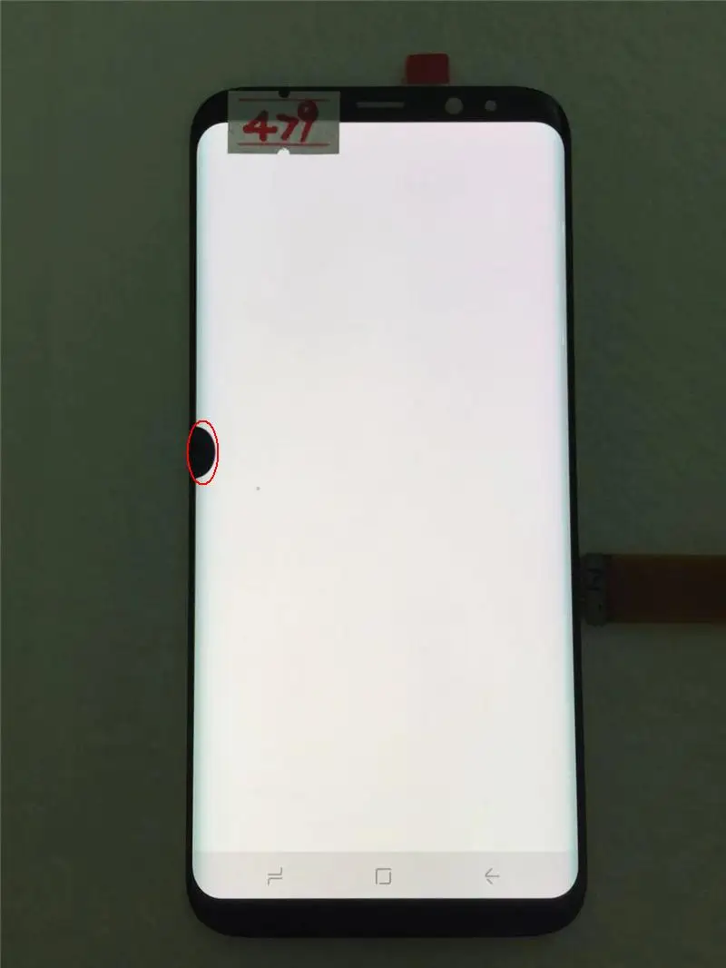 Original AMOLED with frame for Samsung Galaxy S8+ PLUS G955A G955U G955F G955V LCD display touch screen assembly with dots