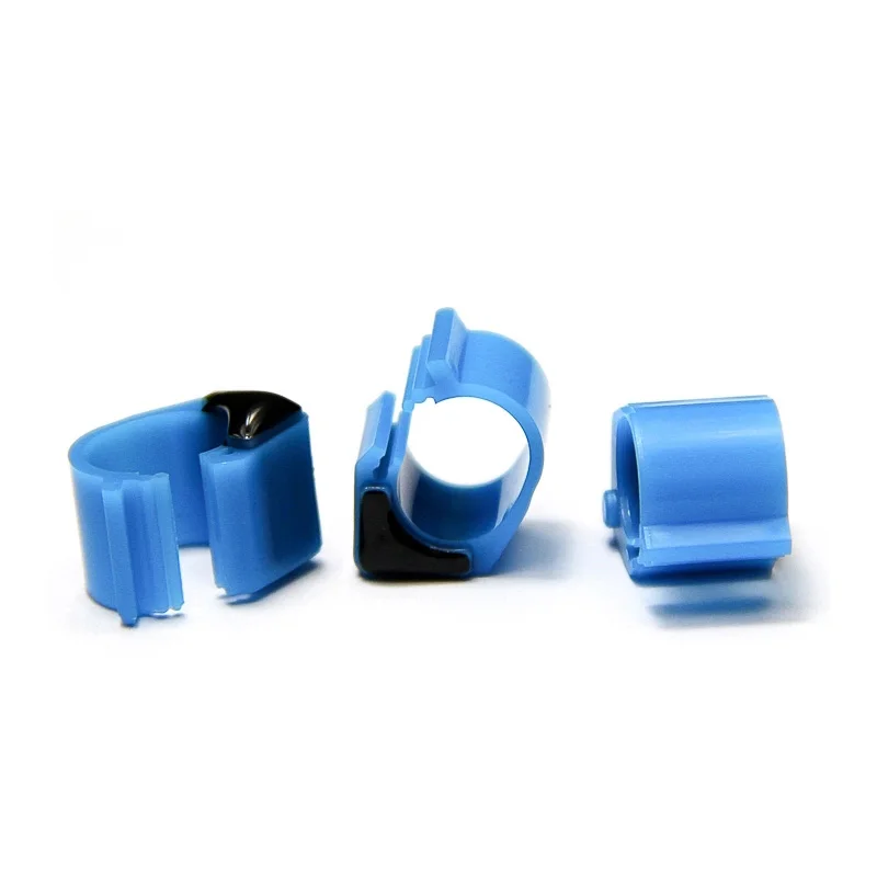 100 шт./лот водонепроницаемая бирка с кольцом для ног в виде птицы голубей из АБС