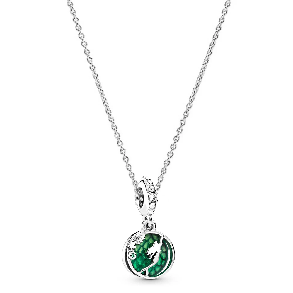 

Buipoey Necklaces Starry sky Angel cupid Pendant Necklace Men Women Original Dinosaur key Charm Jewelry Gift