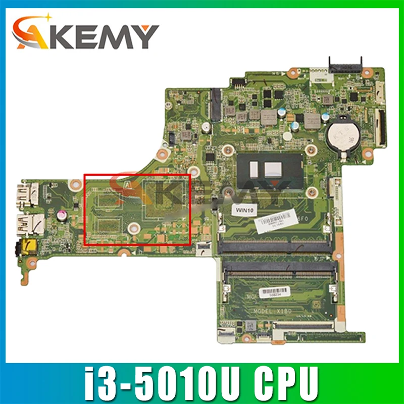 

High quality For HP 15-AB 15T-AB Laptop Motherboard With i3-5th CPU 809040-001 809040-501 DAX12AMB6D0 100% Tested Fast Ship