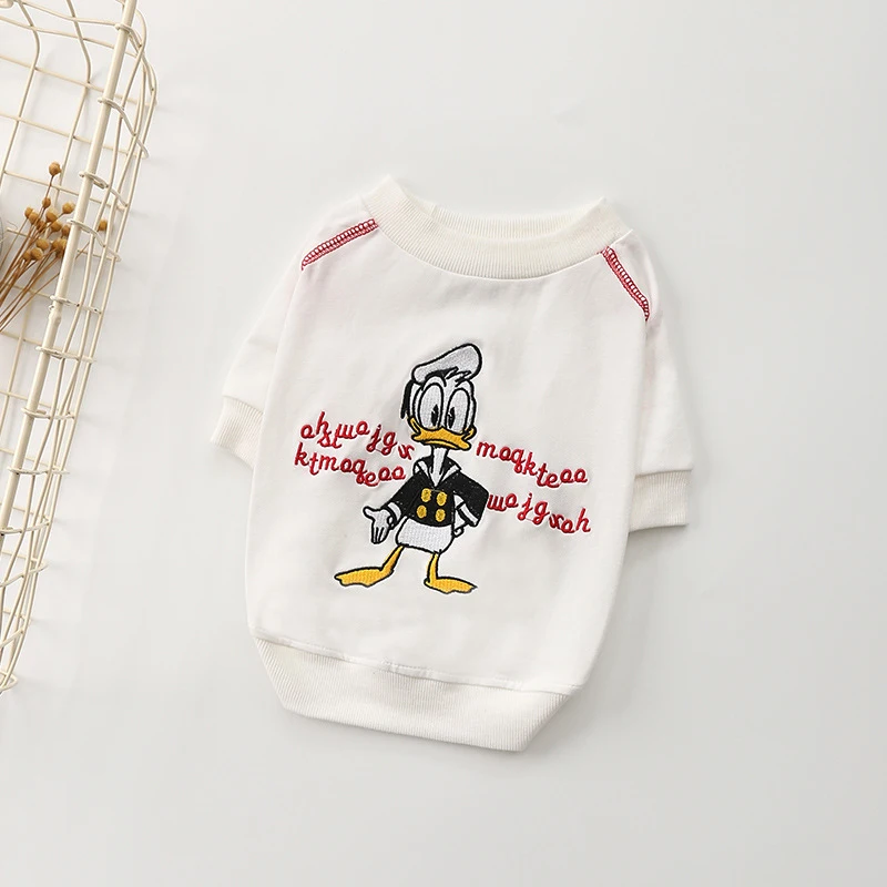 Мультяшная одежда для собак костюм хлопковая рубашка с французским бульдогом