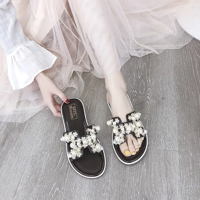 

Women's Sandals 2020 Summer New Korean Women's Shoes Fashion Slippers Women's Platform Sandals and Slippers Outdoors