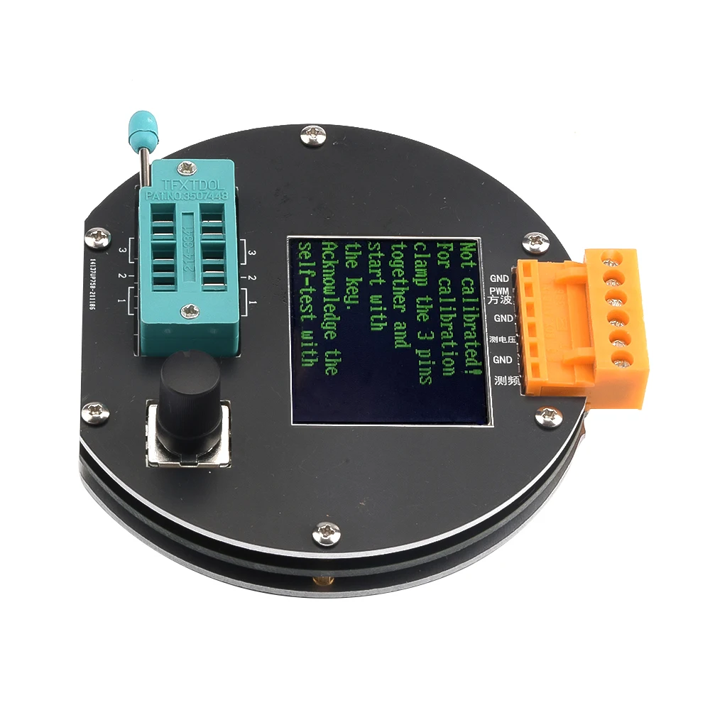 Тестер транзисторов GM328A измеритель емкости диода напряжения частоты ШИМ