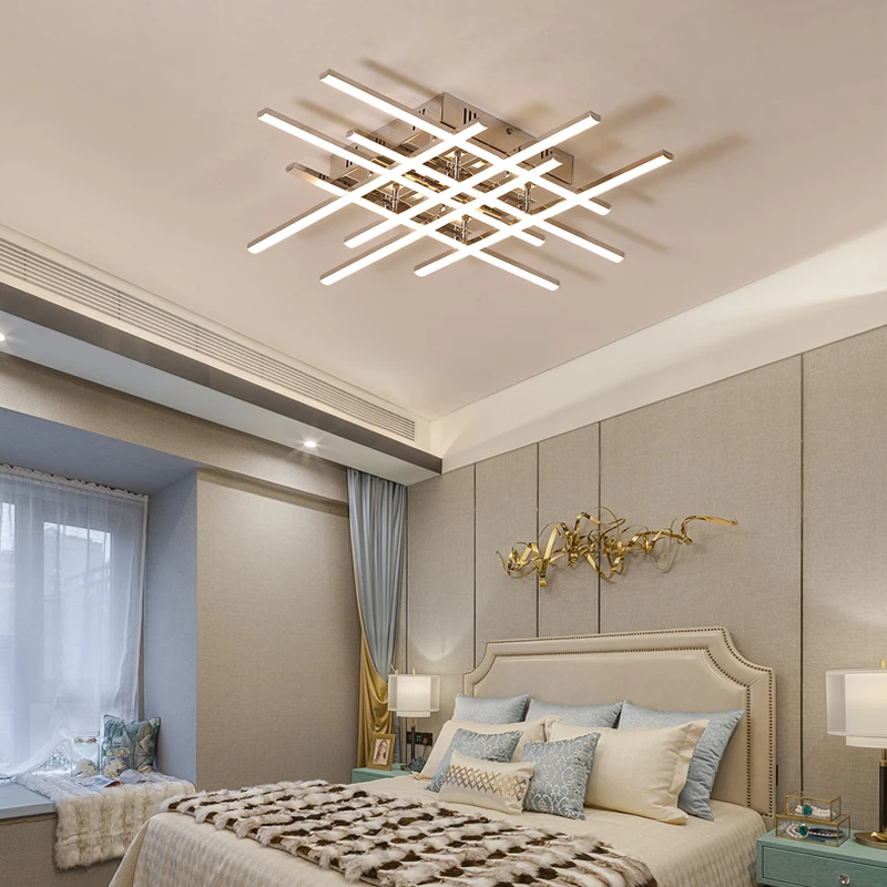 

Modern Led Chandelier Lighting For Living room Bedroom Restaurant kitchen Ceiling Chandelier Chrome Plating Indoor lighting