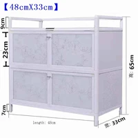 room end capbords sidebord cupboard aluminum alloy side tables kitchen furniture mueble cocina cabinet meuble buffet sideboard